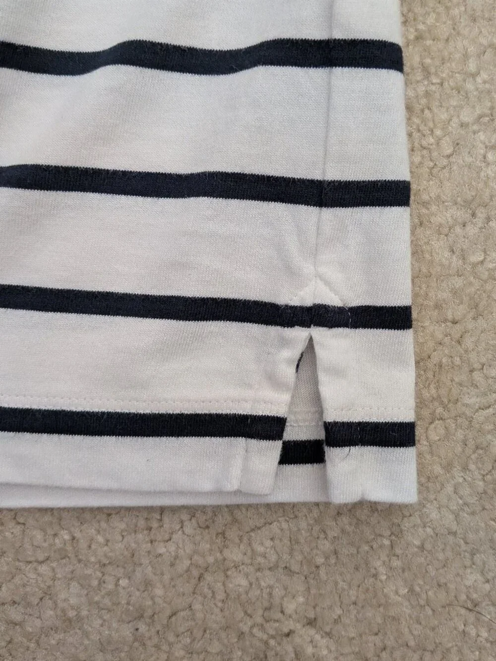 Banana Republic striped shirt medium supima cotton